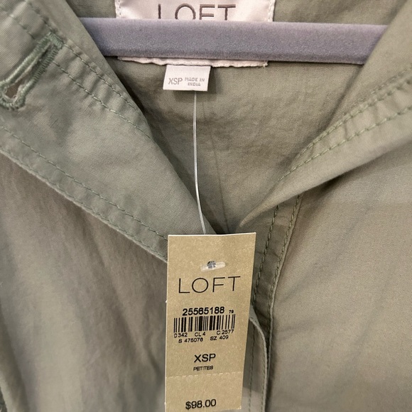 LOFT Khaki women's Utility Jacket - Picture 4 of 6